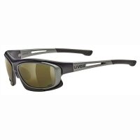 Ochelari Sport UVEX SPORTSTYLE RXd 4000 Black Matt/Gun Matt, lens Brown 85%, marime 59/18