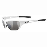 Ochelari Sport UVEX SPORTSTYLE RXd 4003 White, lens Grey 80% - Silver Mirror, marime 60/12