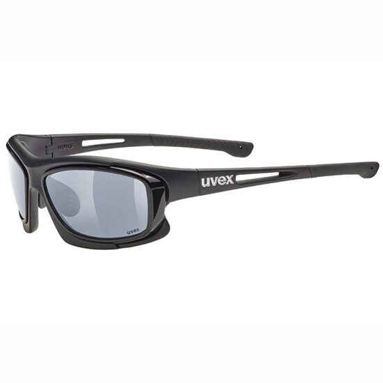 Ochelari Sport UVEX SPORTSTYLE RXd 4000 Black Matt, lens Grey 85%, marime 59/18