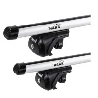 Bare transversale Hakr Aluminiu pentru ALFA ROMEO 159 Sportwagon 5 usi Estate, model 2006-2011, Sistem cu prindere pe bare longitudinale