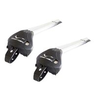 Bare transversale Green Valley Freeline Aluminiu pentru BMW 3-series Touring 5 usi Estate, model 2005-2011, Sistem cu prindere pe bare longitudinale